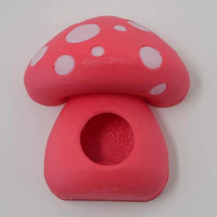 Pink & White Magnetic Mushroom Hide