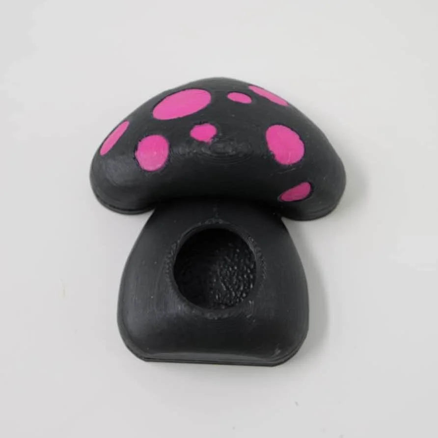 Black & Pink Magnetic Mushroom Hide