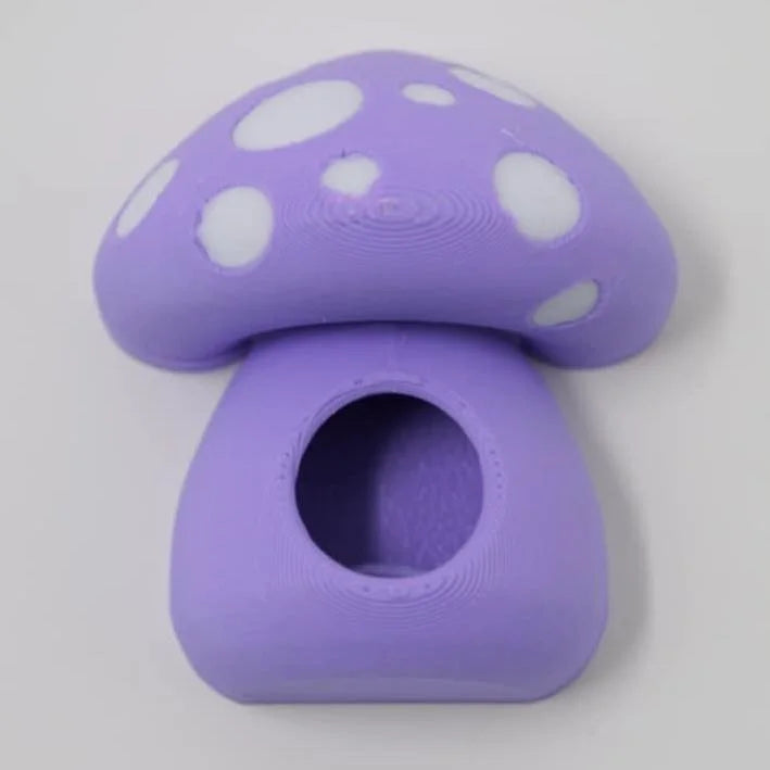 Purple & White Magnetic Mushroom Hide