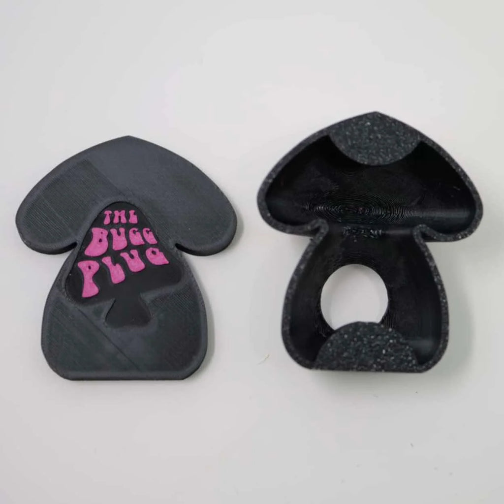 Black & Pink Magnetic Mushroom Hide
