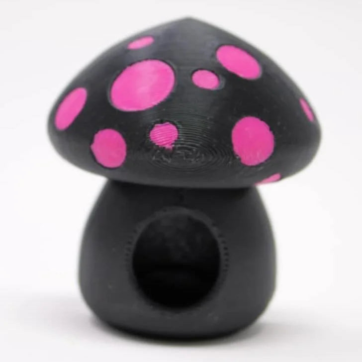Black & Pink Magnetic Mushroom Hide