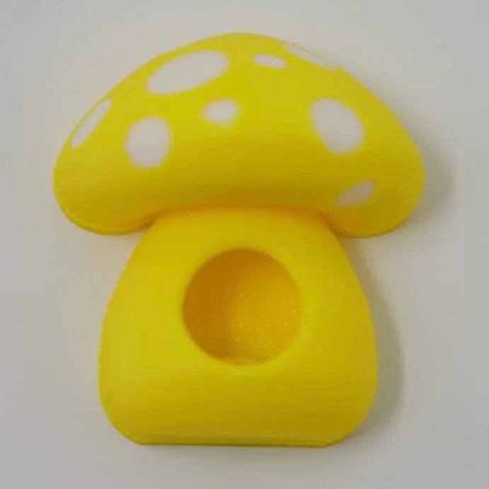 Yellow & White Magnetic Mushroom Hide